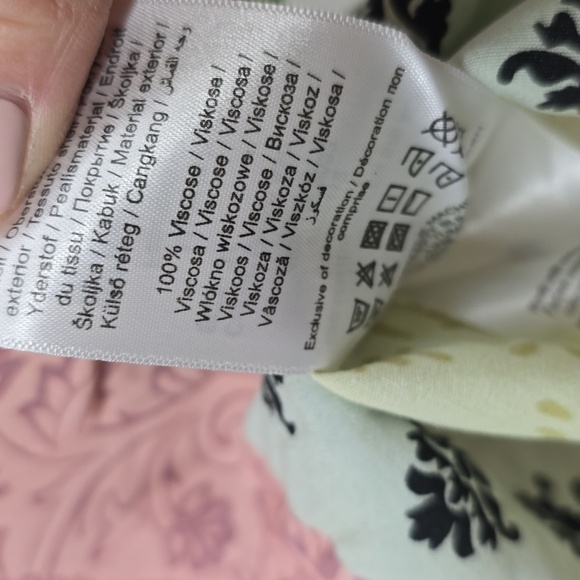 Only Green and Pink Boxy Graphic Button Down Shirt - Picture 5 of 5